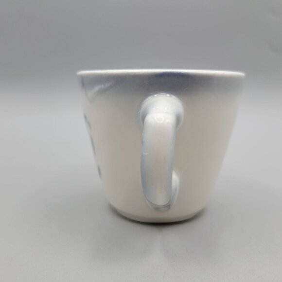 Vintage Syracuse China Ceramic Diner Coffee Mug Stencil Floral Design USA 89 - Picture 2 of 7